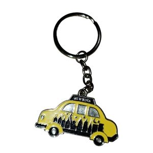 New York City NY Yellow Taxi Cab Key Chain Key Ring KCN040 Souvenir Travel New
